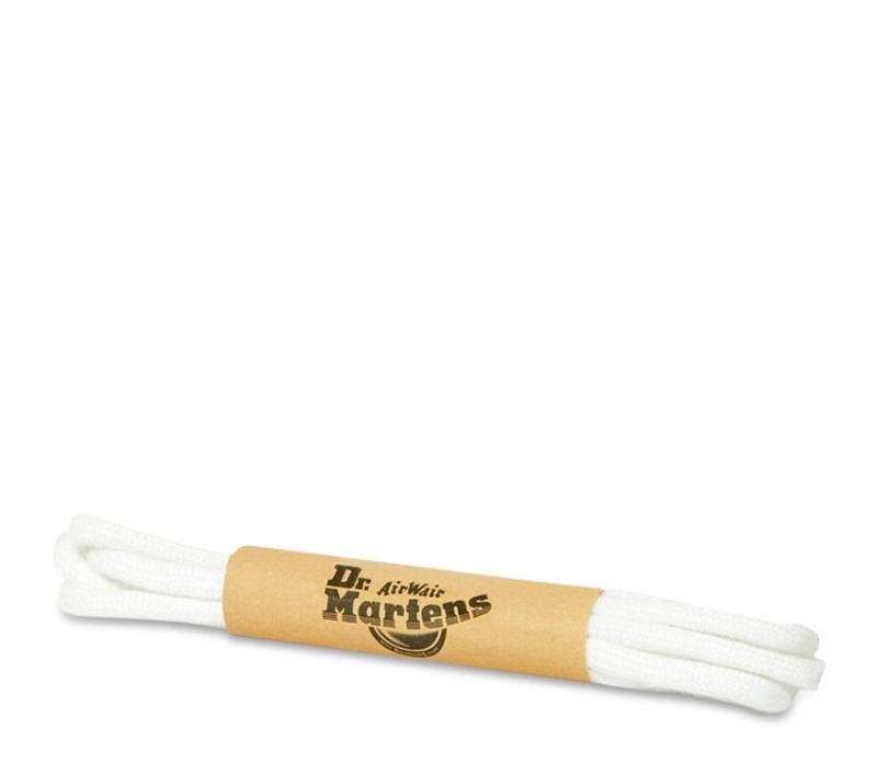 Cordones Redondos De 65 Cm (3 Ojales) Dr.martens Botas Blanco