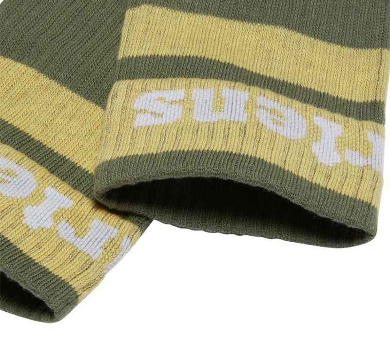 Calcetín Deportivo Con Logo Mezcla De Algodón Caqui-mezcla De Algodón Negro Dr.martens Botas