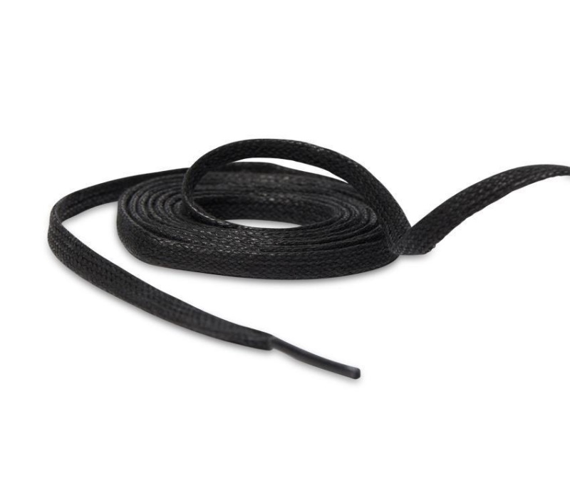 Dr.martens Cordones Planos Encerados Negros 140cm Botas