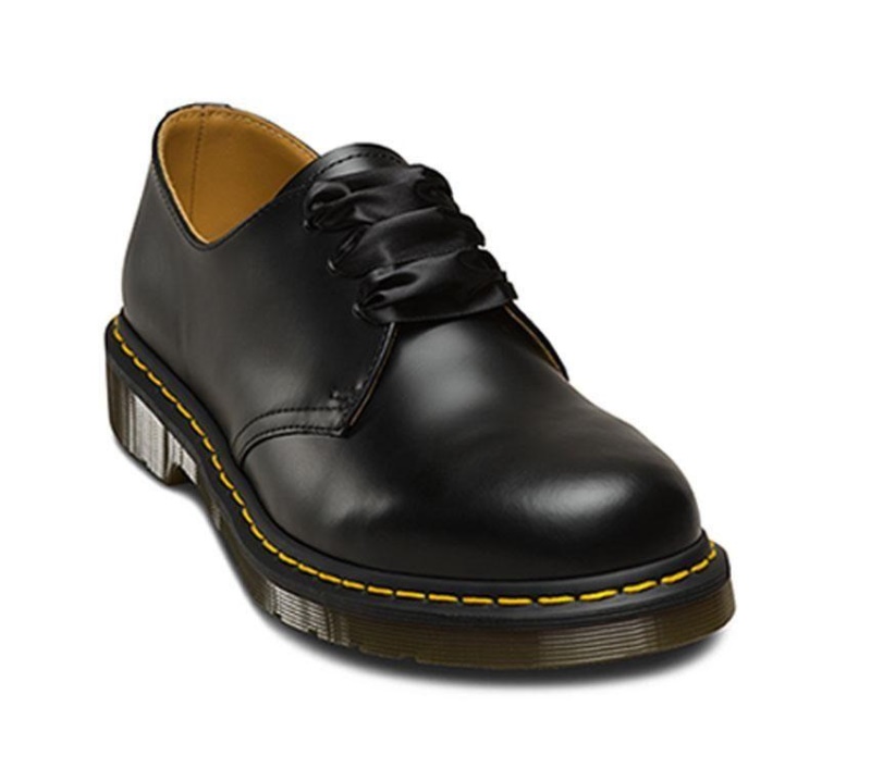 Cordones Negros De Cinta De 65 Cm (3 Ojales) Dr.martens Botas