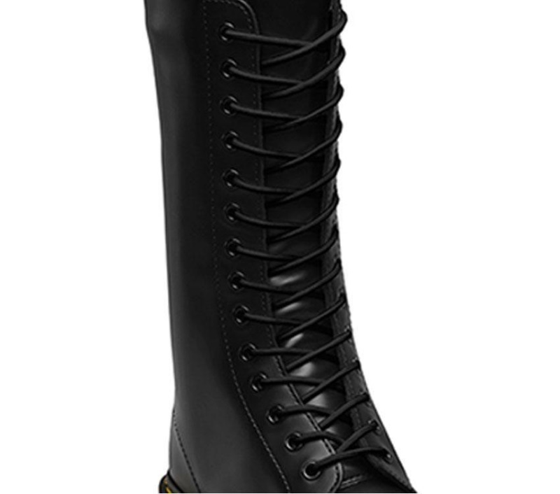 Cordones Redondos Negros De 210 Cm (12-14 Ojales) Dr.martens Botas