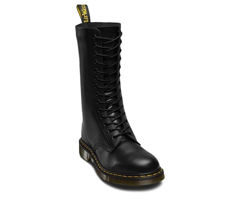 Cordones Redondos Negros De 210 Cm (12-14 Ojales) Dr.martens Botas