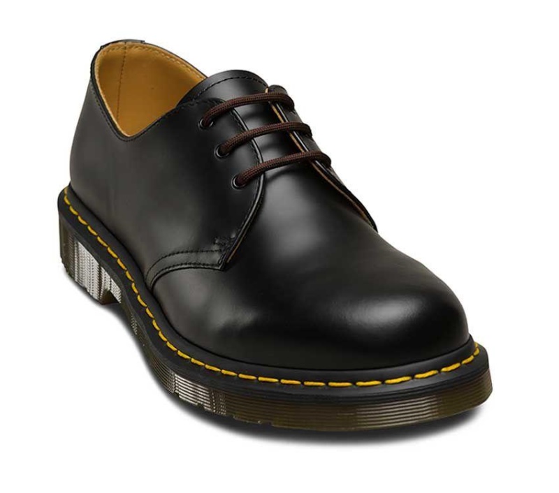 Marrón Redondo Dr.martens Botas 65cm Cordones Redondos (3 Ojales)