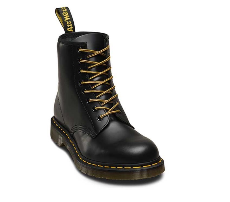 Dr.martens Botas Marrón/amarillo Redondo 140cm Cordones Redondos (8-10 Ojales)