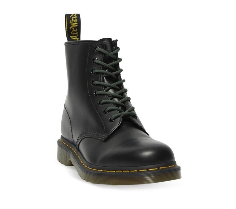 Dr.martens Botas Verde Oscuro 140cm Round Lace