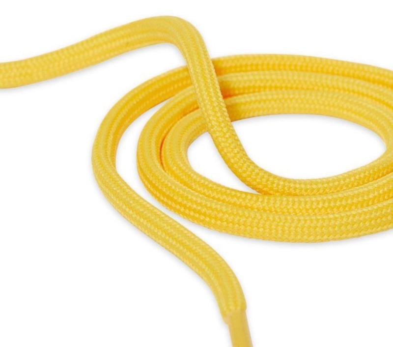 Dr.martens Botas Amarillo 100% Tetoron 65cm Cordones Redondos Amarillos (3 Ojales)