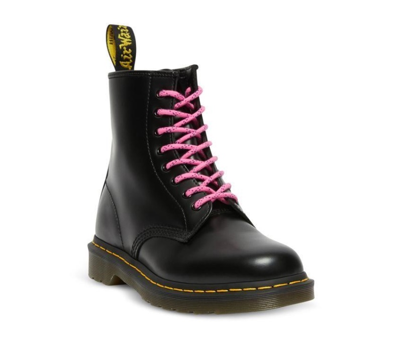 Botas Dr.martens De Poliéster Pop Rosa De Encaje Rosa De 140 Cm