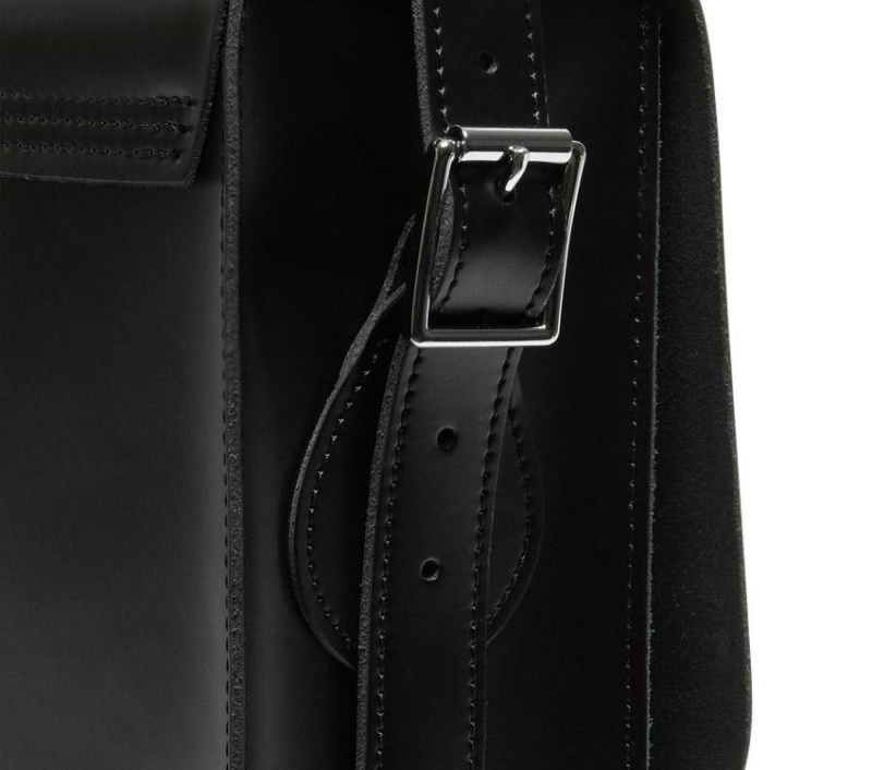 Bolso Messenger Negro Kiev-black Smooth Dr.martens Botas Box