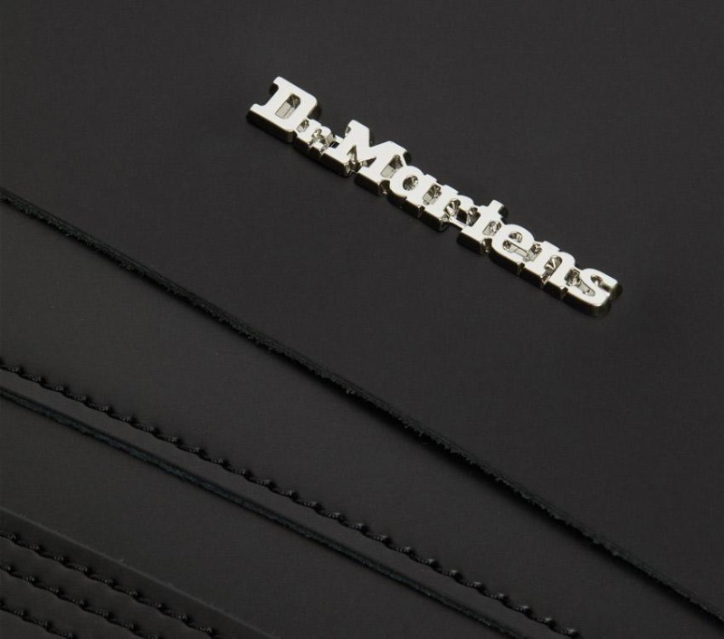 Bolso Messenger Negro Kiev-black Smooth Dr.martens Botas Box