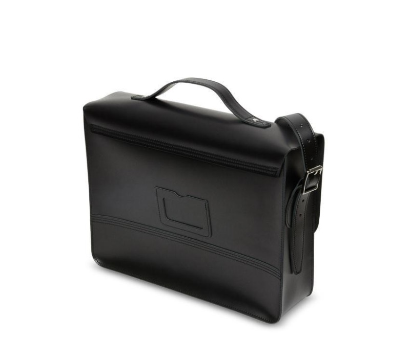 Bolso Messenger Negro Kiev-black Smooth Dr.martens Botas Box