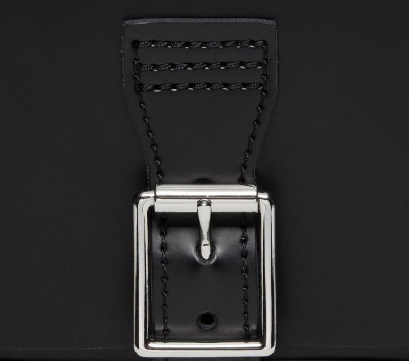 Caja Bandolera Dr.martens Botas Negro Kiev-negro Liso